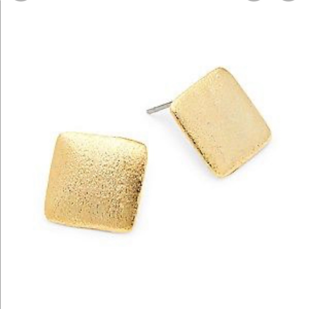 RIVKA FRIEDMAN 18K Clad Square Stud Earrings